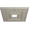 Ekena Millwork Eris Ceiling Medallion (Fits Canopies up to 9 7/8"), 18"W x 18"H x 3 1/2"ID x 1 1/8"P, Pearl White CM18ERPWS - alternate 3